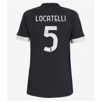 Dres Juventus Manuel Locatelli #5 Rezervni za Žensko 2023-24 Kratak Rukav